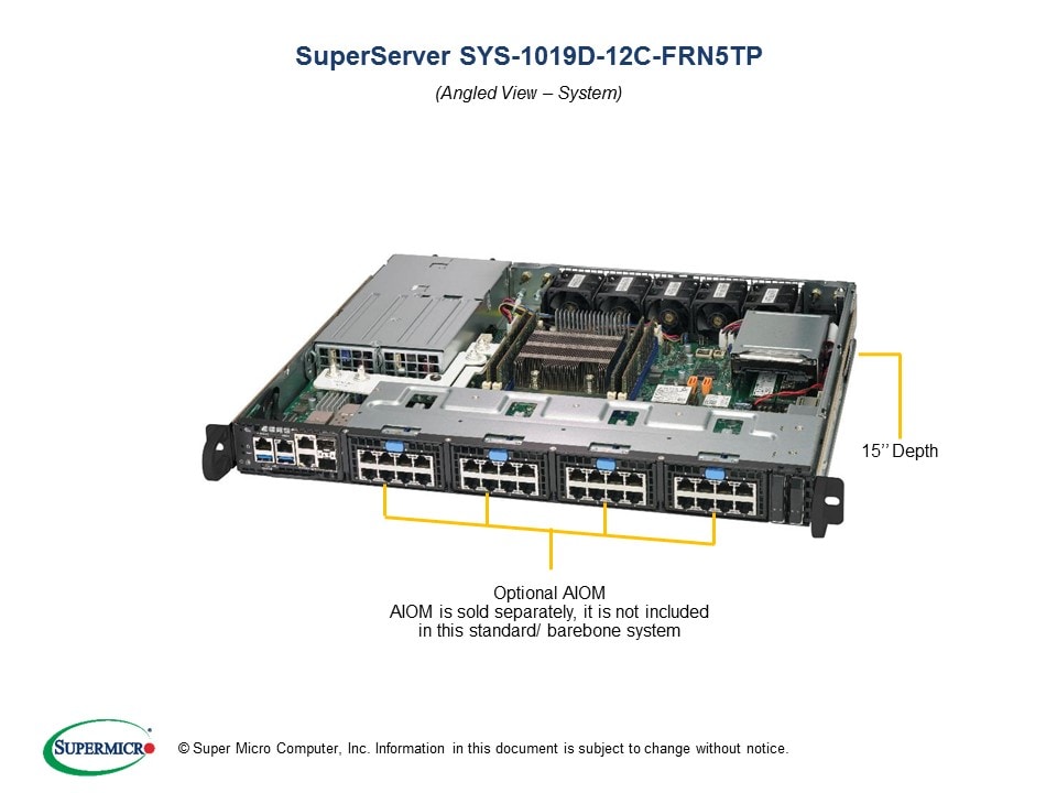 SYS-1019D-12C-FRN5TP
