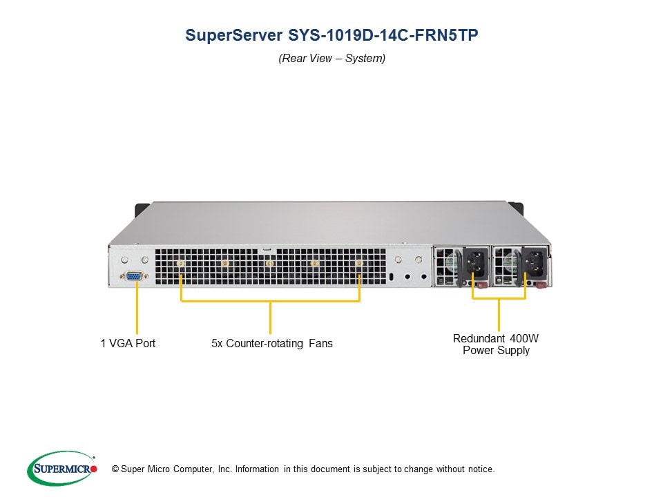 SYS-1019D-14C-FRN5TP