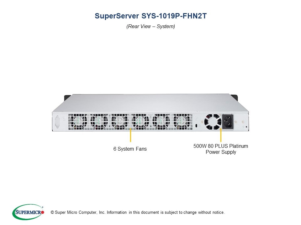 SYS-1019P-FHN2T
