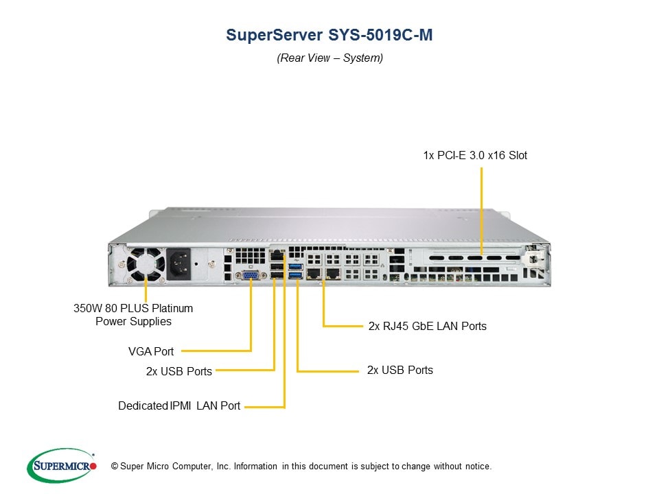 SYS-5019C-M