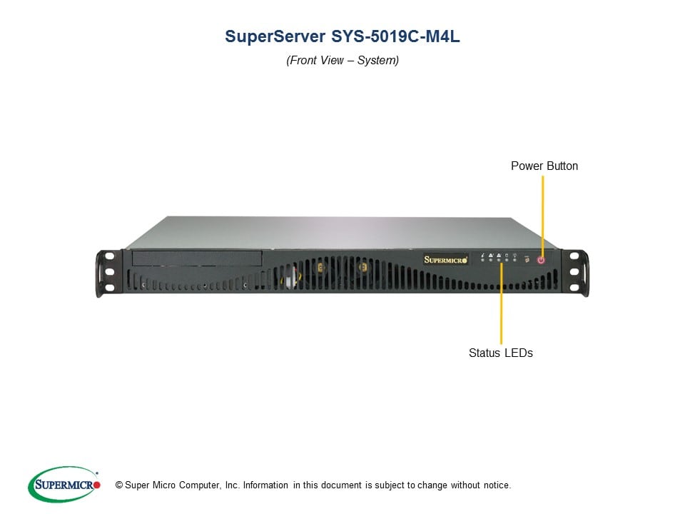 SYS-5019C-M4L