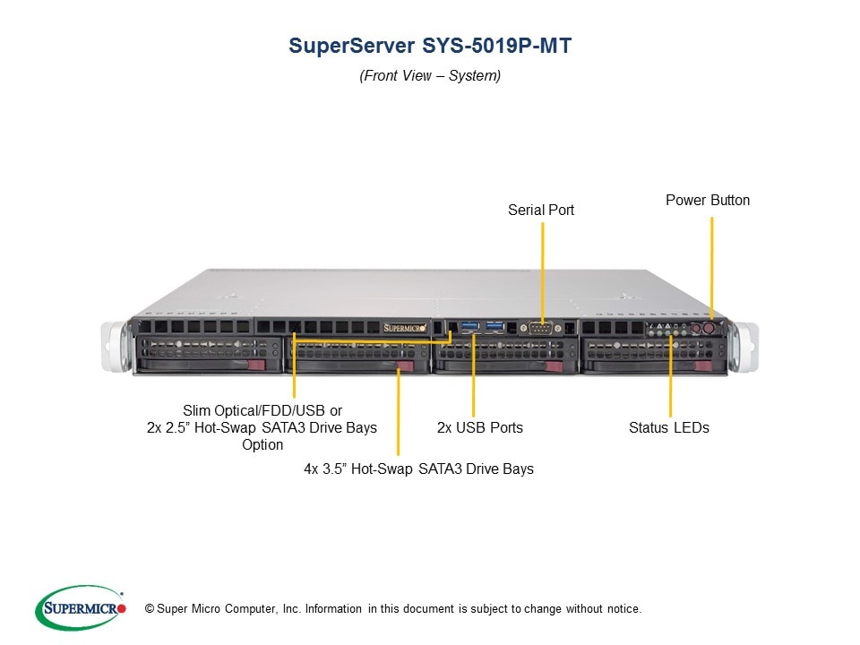 SYS-5019P-MT