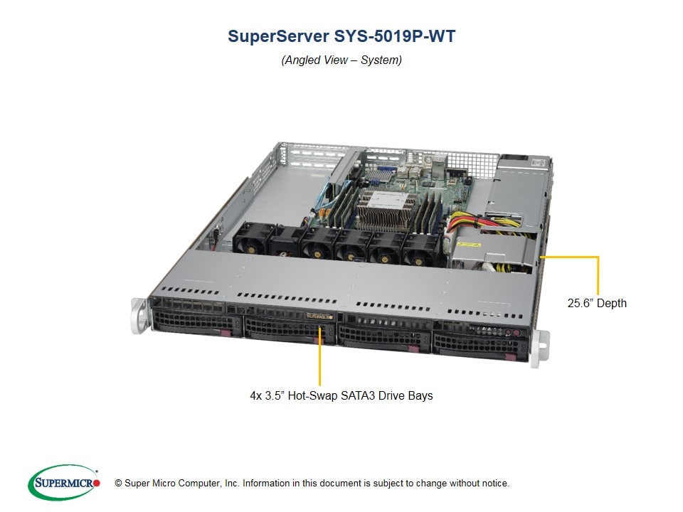 SYS-5019P-WT