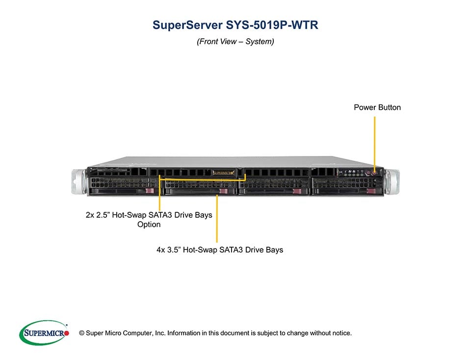 SYS-5019P-WTR