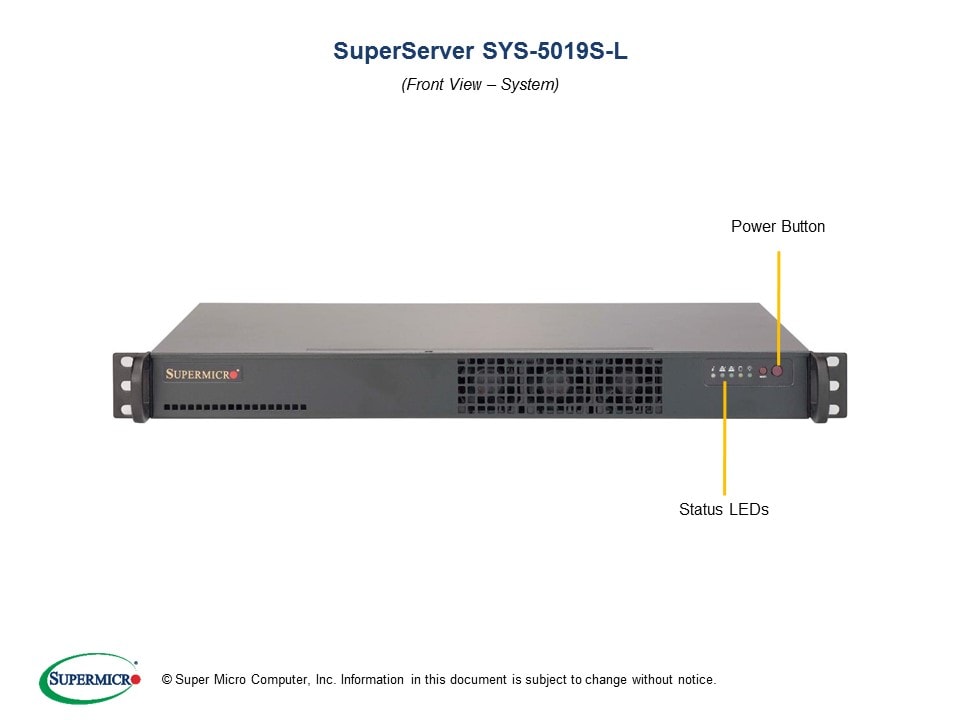 SYS-5019S-L