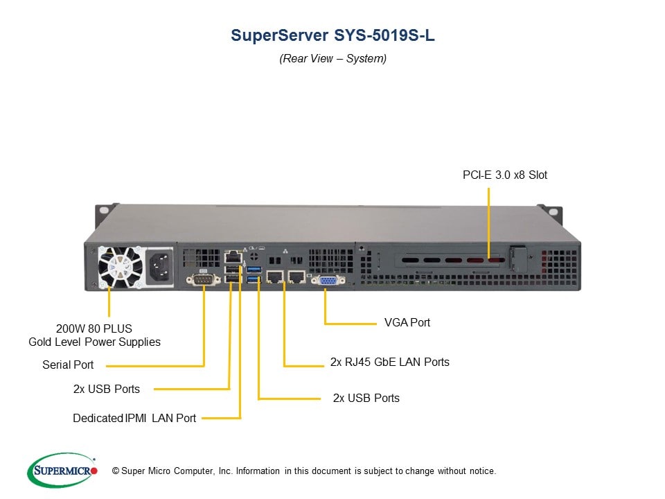 SYS-5019S-L