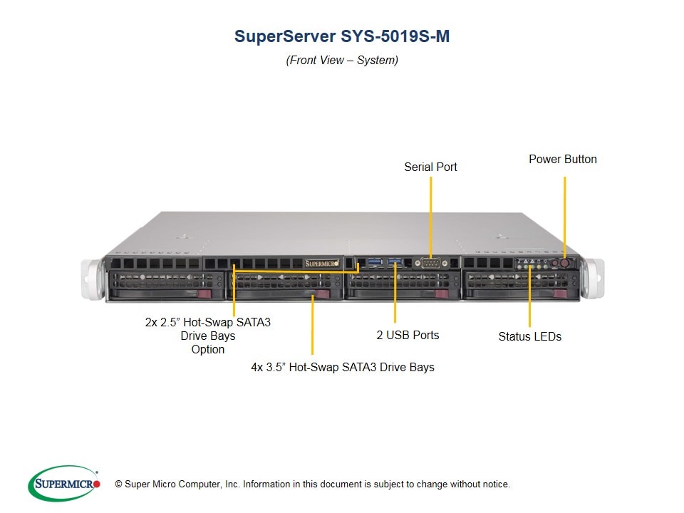 SYS-5019S-M