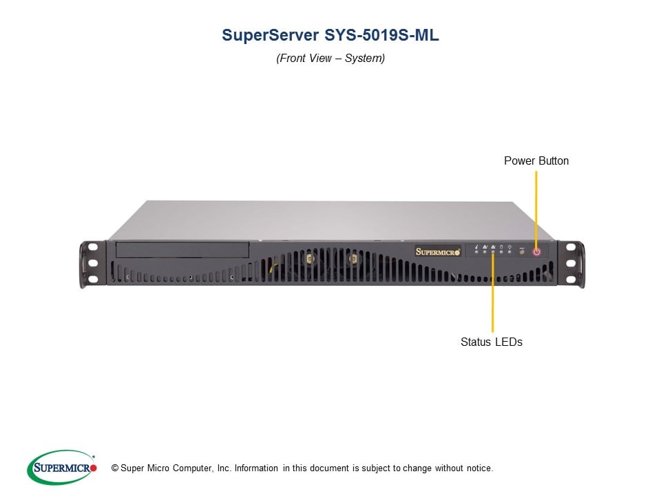 SYS-5019S-ML