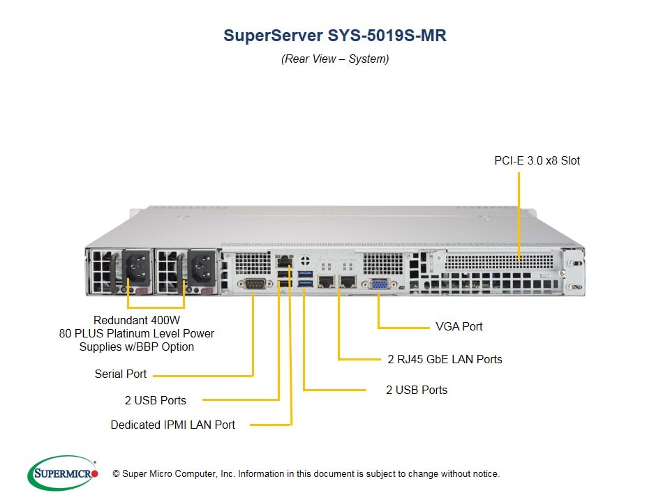 SYS-5019S-MR
