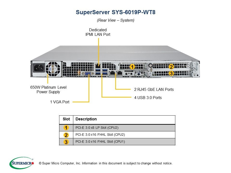 SYS-6019P-WT8