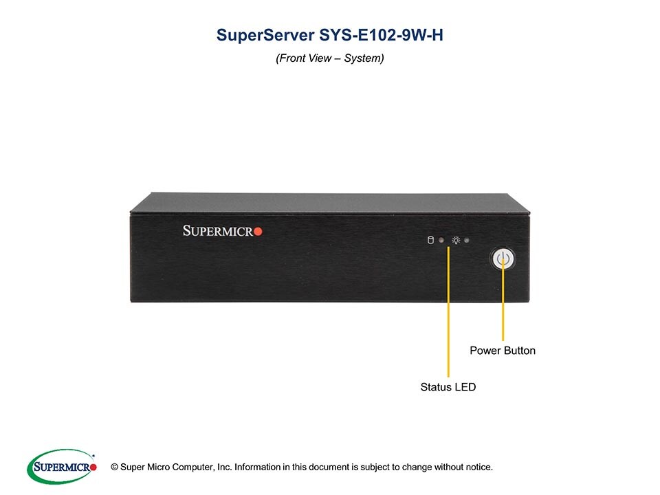 SYS-E102-9W-H